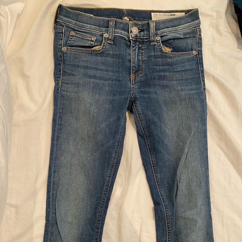 Rag and Bone Ankle Skinny Jeans